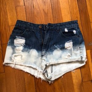 High wasted shorts from Urban Outfitters